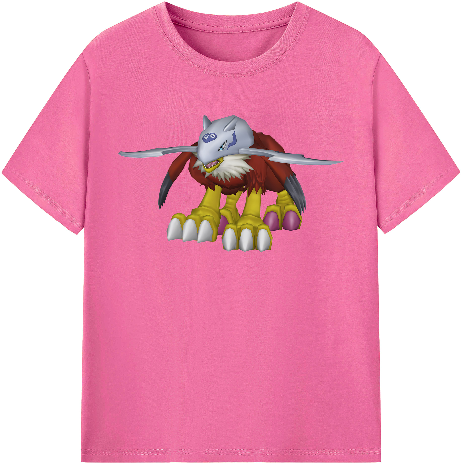 （画像用） Digimon デジタルモンスター/デジモン レディースカジュアルプリントTシャツ（綿100％）